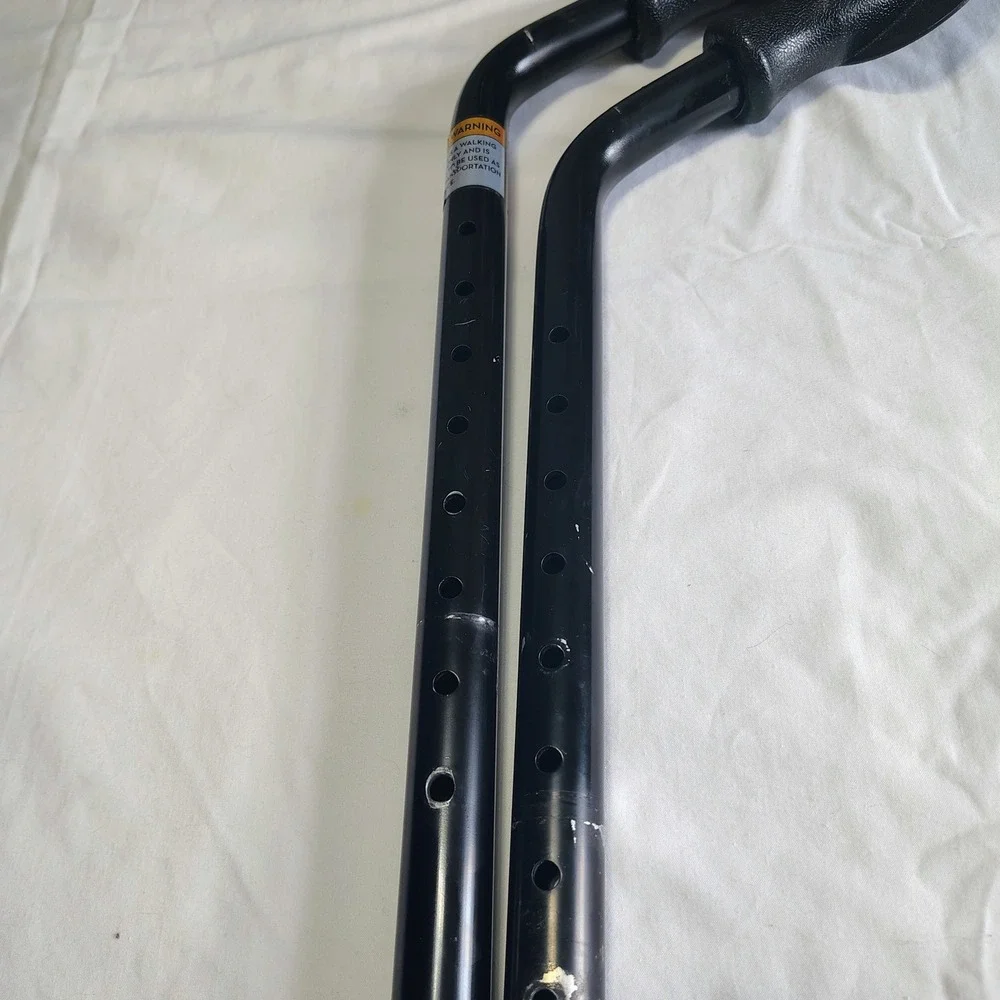 Drive Rollator R728BL Right & Left Handlebars‎ with Hand Grips Used Good